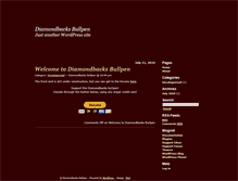 Tablet Screenshot of diamondbacksbullpen.org